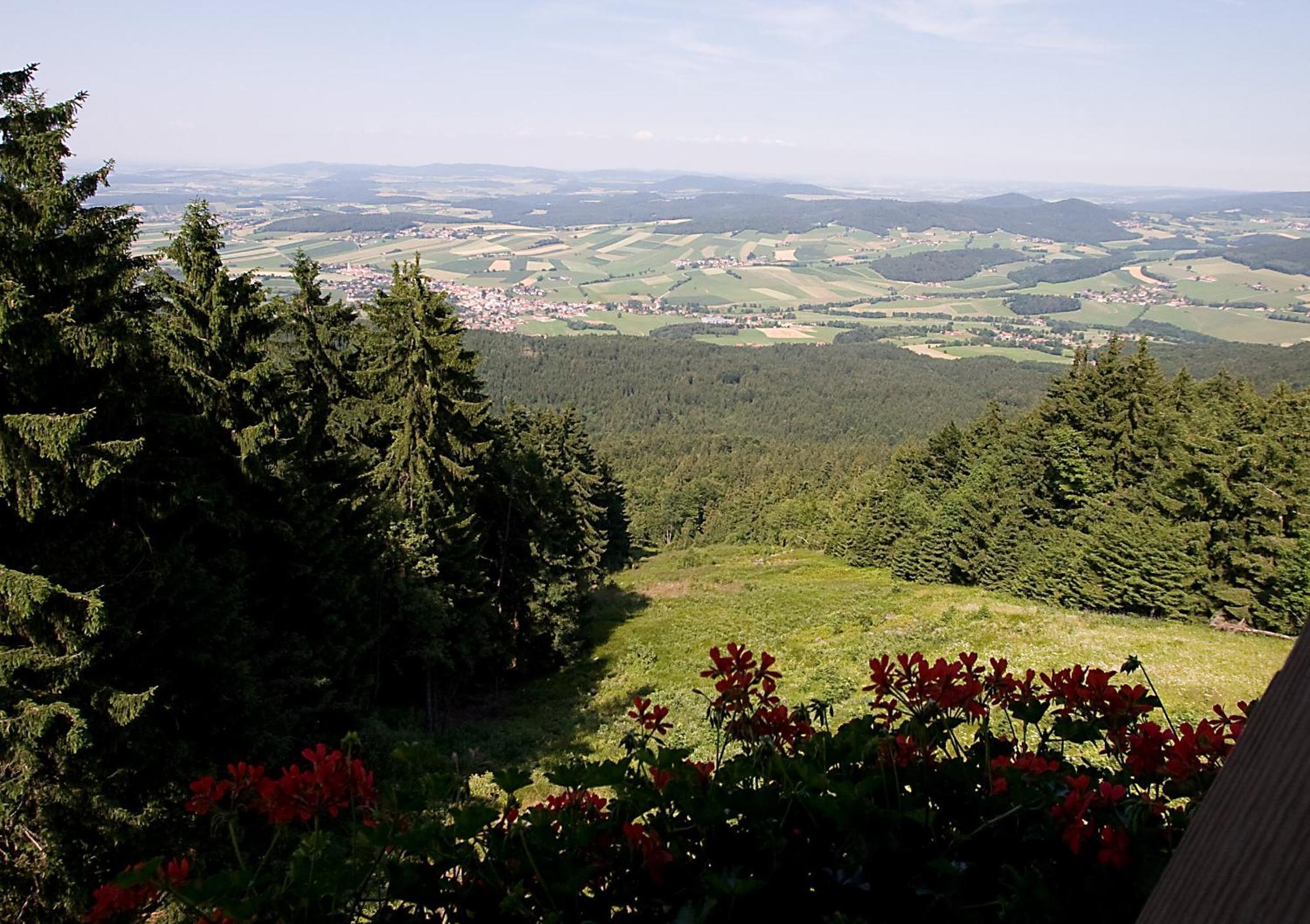 Schoenblick Hohenbogen Neukirchen beim Heiligen Blut Luaran gambar